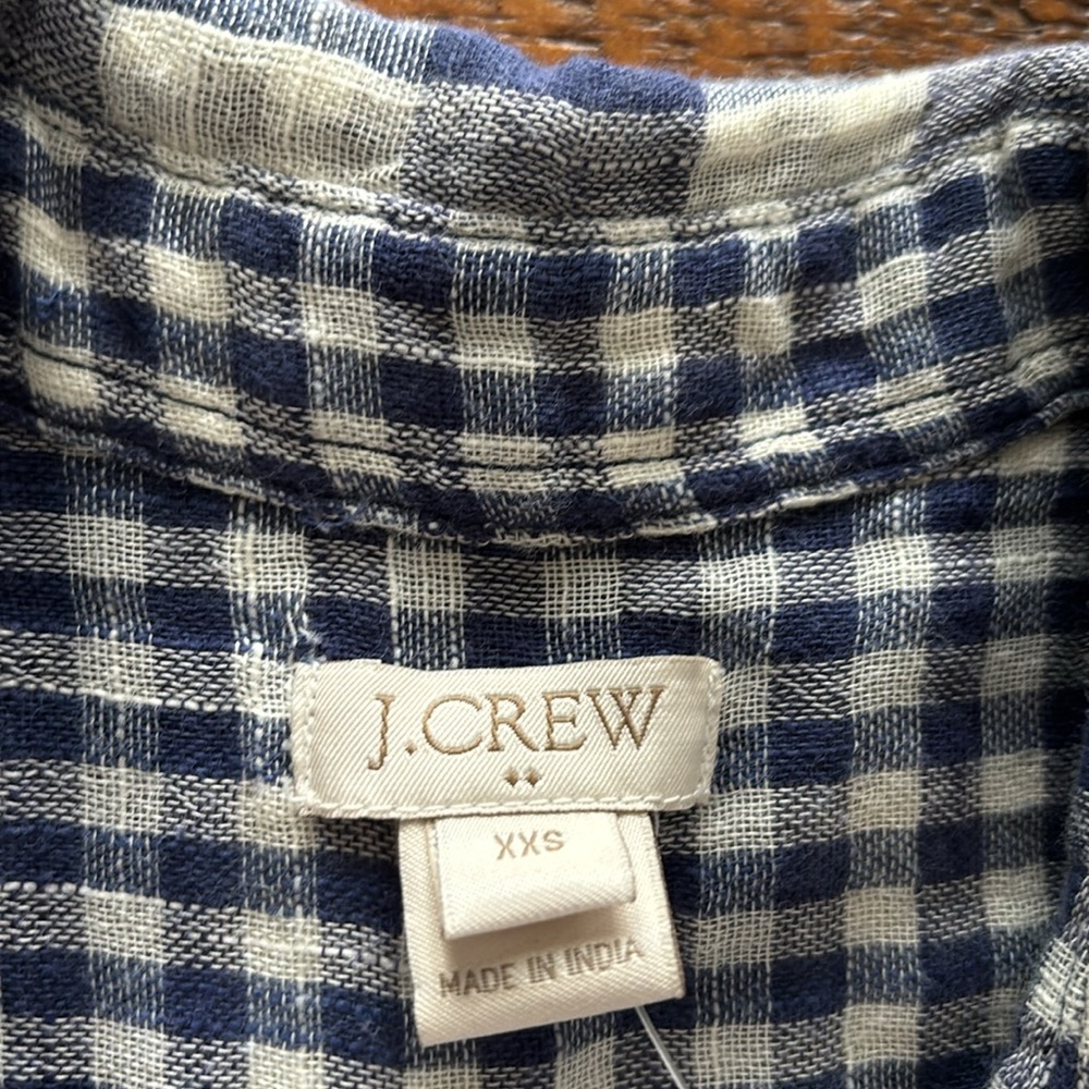 J. Crew Blue Mini Dress - Picture 3 of 7